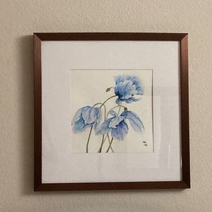 HOME DECOR watercolor framed